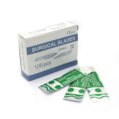quality  Disposable instruments high quality disposable carbon steel surgery surgical blades is skin graf surgical knife blades factory