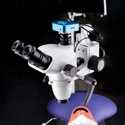 quality  China Metal Microscope Oral Stereo Endodontic Lap Dental Working Dental Digital Microscope With Camera factory