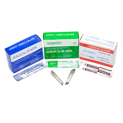 SCALPEL SURGICAL BLADE in steel