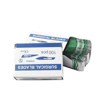 Easy Operation Disposable Surgical Sterile Stainless Blades / Carbon Steel Surgical Scalpel Blade