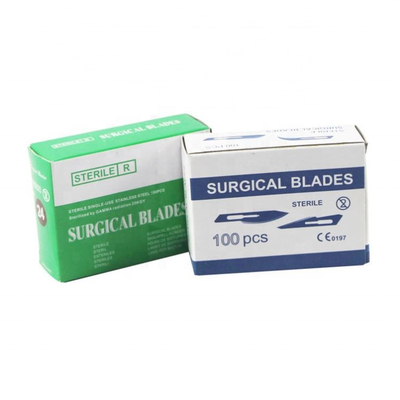 Easy operation disposable surgical sterile stainless blades/carbon steel surgical scalpel blade11#12#15#20#21#22#23#