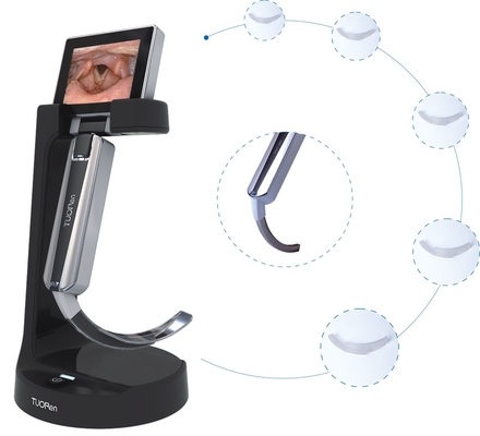 Reusable Anesthesia Digital Video Laryngoscope For Difficult Airway Management