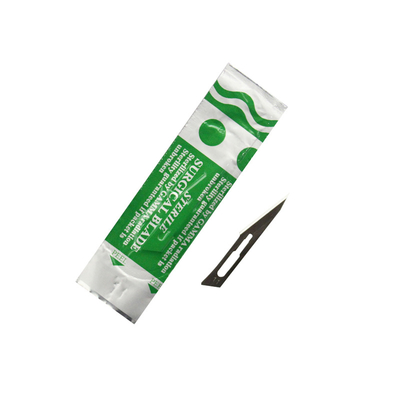 Disposable Surgery Instruments Finely Processed Surgical Scalpel Blades With 1 Metal To Handle Surgical Blades Suitable For Surgeons (100pcs/box)