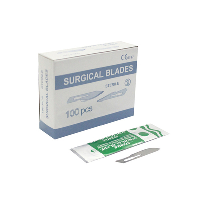 Disposable Surgery Instruments Skillful Manufacturing Sterile Types Carbon Steel No 10 Scalpels Disposable Surgical Blade Is Medical Surgical Blade