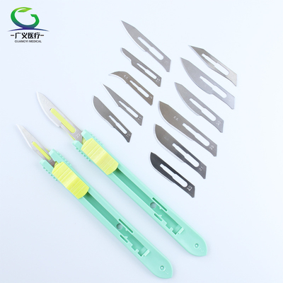 Disposable Retractable Surgical Instruments Safety Surgical Scalpel Blade