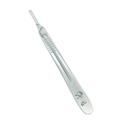 Surgical Surgery Independent Packaging Sterilized Surgical Scalpel Blade With Plastic Handle