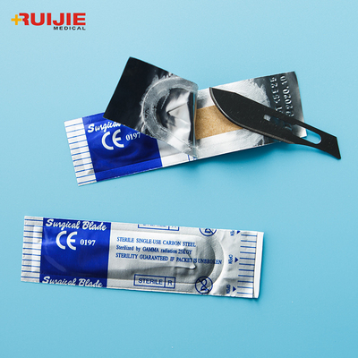 Surgery Operation Disposable Medical Sterile Carbon Micro Scalpel Blade Manufacturer
