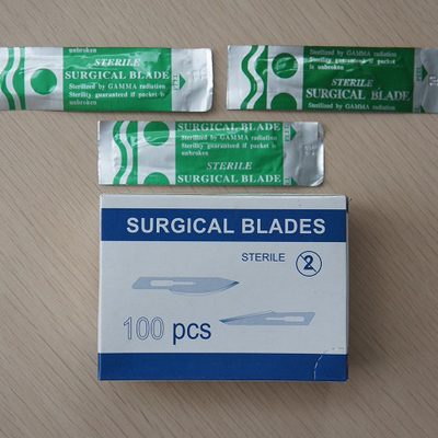 Disposable Sterile Carbon Steel Blade Surgical Scalpel
