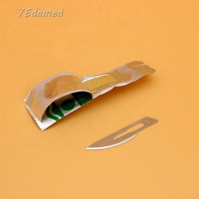 Safe carbon and stainless disposable surgical blade