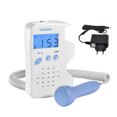 Cheap Price Plastic Hand-Held Ultrasound Manufacturer Prenatal Fetal Heart Rate Baby Heartbeat Monitor