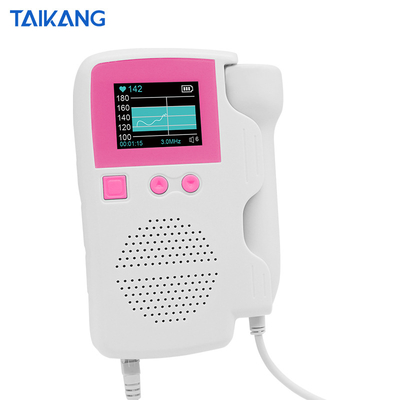 Baby Heart Rate Monitor Pocket Ultrasonic Measuring Baby Heart Rate Mini Rechargeable Fetal Heart Doppler Kit
