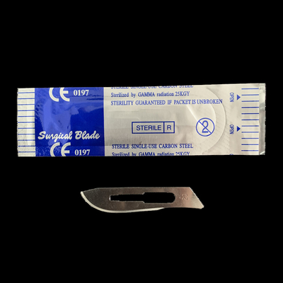 Surgical Operation China Factory Medical Blades Sterile Carbon Steel Surgical Scalpel Blades