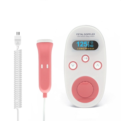 Siterite Ultrasound Prenatal Baby Monitor Portable Doppler Monitor Fetal Heartbeat Monitor